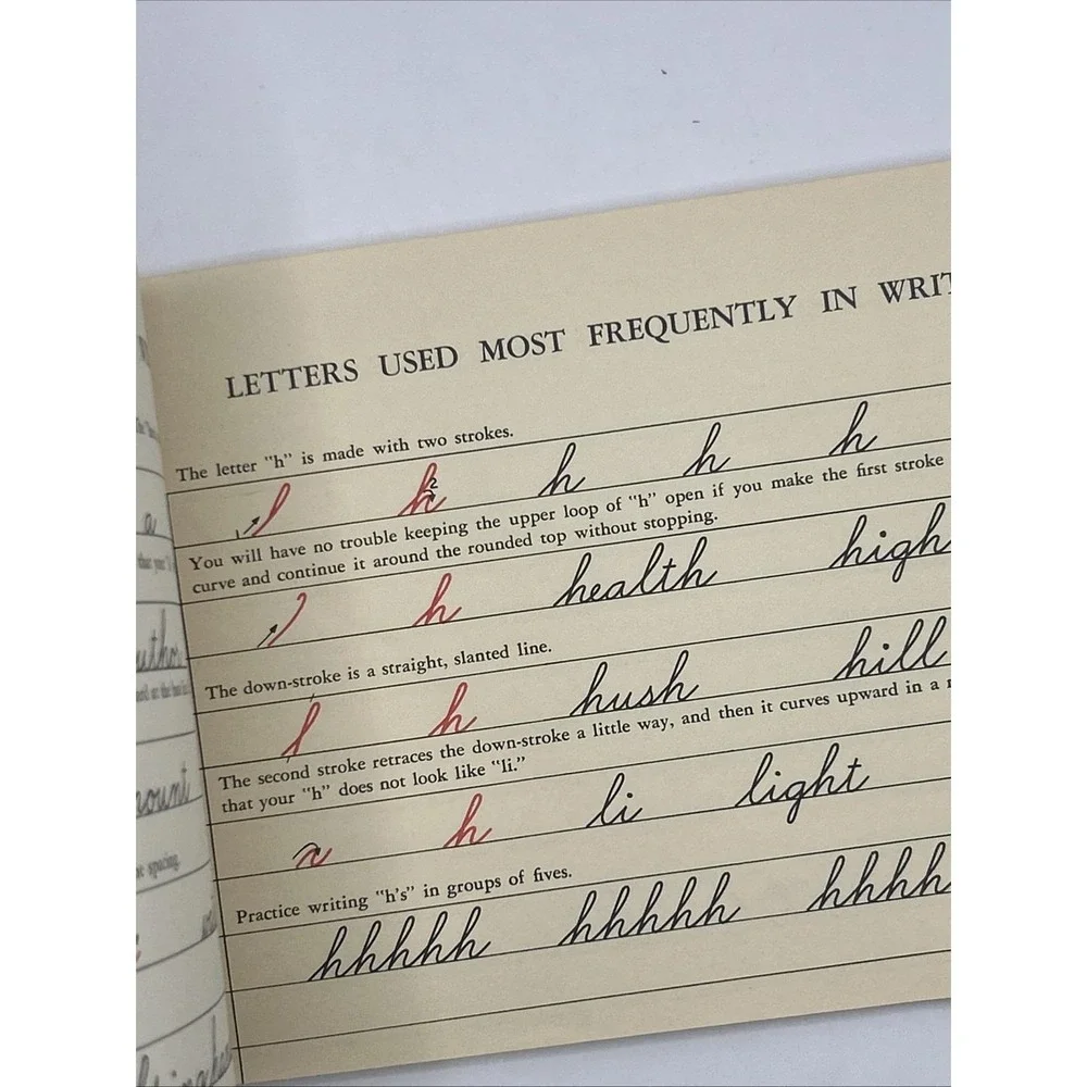 Vintage Noble's Better Handwriting for Everyone Book 6 – Unused Workbook